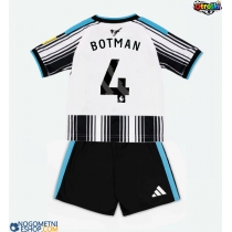Otroški Nogometni dresi Newcastle United Sven Botman #4 Domači 2026-27 Kratek Rokav (+ Kratke hlače)
